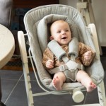 Childhome Newborn Evosit Blanc - Jersey Gris