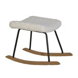 Quax Pose-pieds pour Rocking adult chair de luxe - Teddy White
