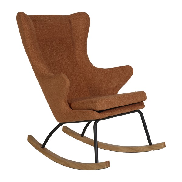 Quax rocking adult chair de luxe - terra