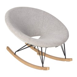 Quax rocking adult - O-chair de luxe - sand grey