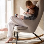 Quax rocking adult chair de luxe - clay