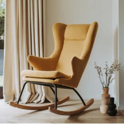 Quax rocking adult chair de luxe - saffran