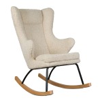 Quax rocking adult chair de luxe - Sheep (Teddy Ecru)