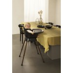 Quax - Chaise haute Ultimo 3 en 1 - Black/Walnut