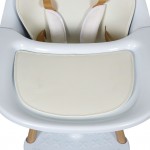 Quax - Chaise haute Ultimo 3 en 1 - White/Natural
