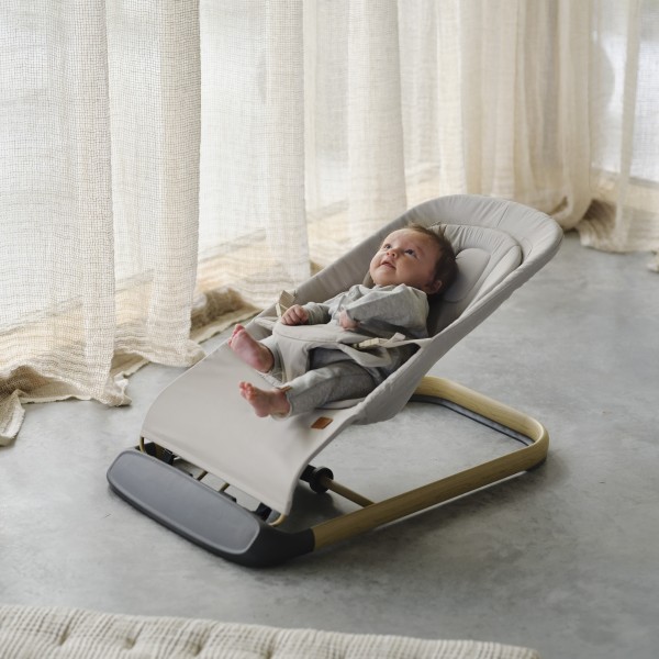 Transat Bébé Quax Baby Relax – Avec Coussin Réducteur – Clay