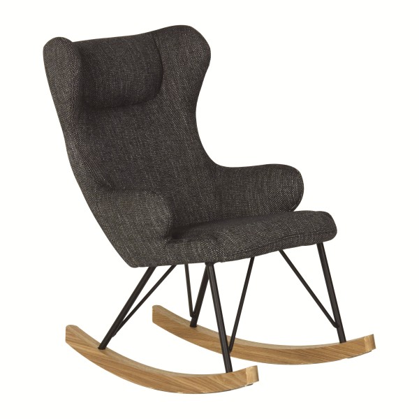 Quax Rocking Kids Chair De Luxe - Enfant - Black