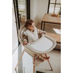 Quax - Chaise haute Ultimo 3 en 1 - Clay/Natural