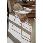 Quax - Chaise haute Ultimo 3 en 1 - Clay/Natural