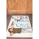 Little Gem Cozy Tapis de Jeu Bébé Little Man Cave 125x165 cm