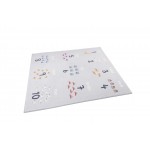 Little Gem Cozy Tapis de Jeu Bébé Numbers 125x165 cm