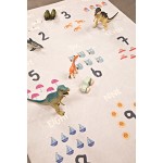 Little Gem Cozy Tapis de Jeu Bébé Numbers 125x165 cm