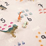 Little Gem Cozy Tapis de Jeu Bébé Numbers 125x165 cm