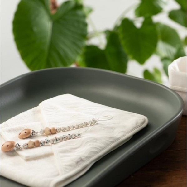 Pericles coussin a langer Splashy - Moss