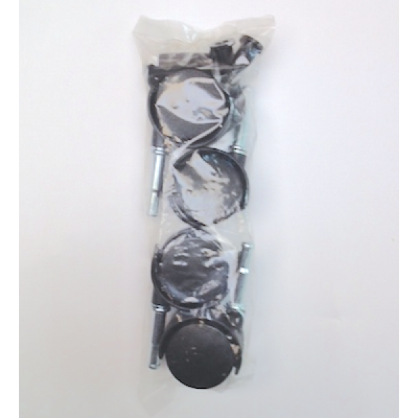 Rouettes pour lit/parc (plastic)